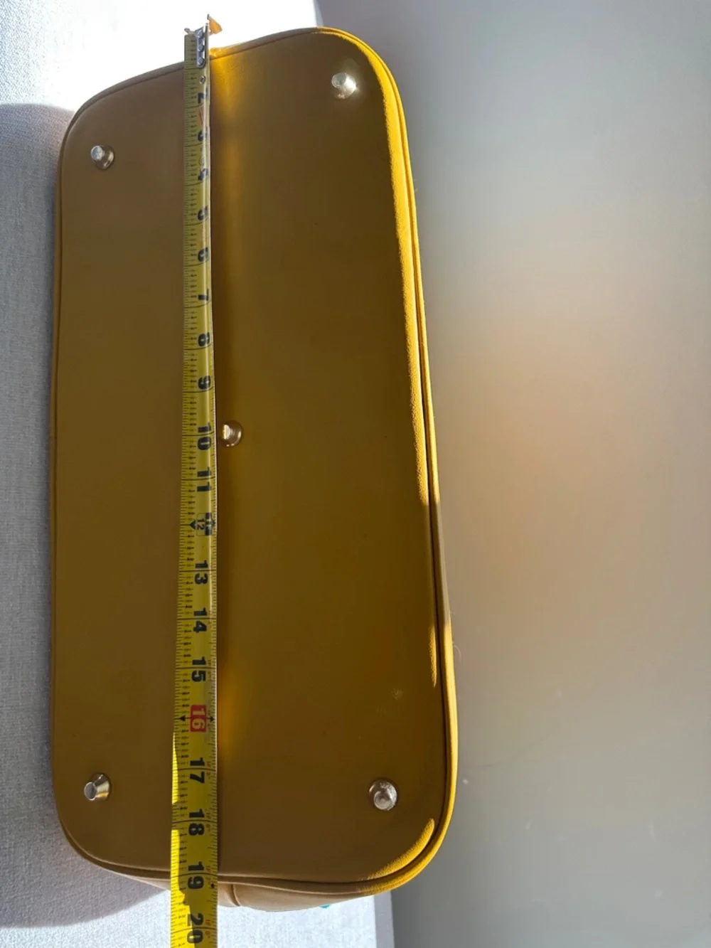 Guatemalan  leather and Embroidered Travel Tote Bag with Multicolor Panel - Picture 10 of 17